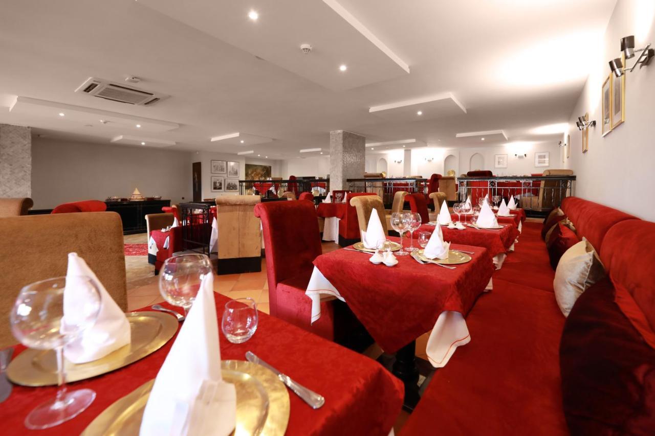 Kenzi Rose Garden Hotel Marrakesh Buitenkant foto The restaurant